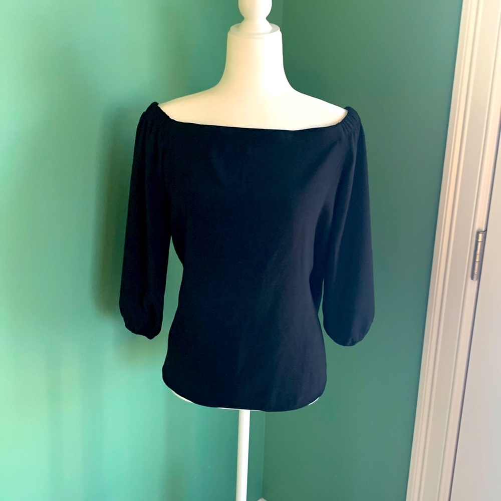Black, Ann Taylor off the shoulder top